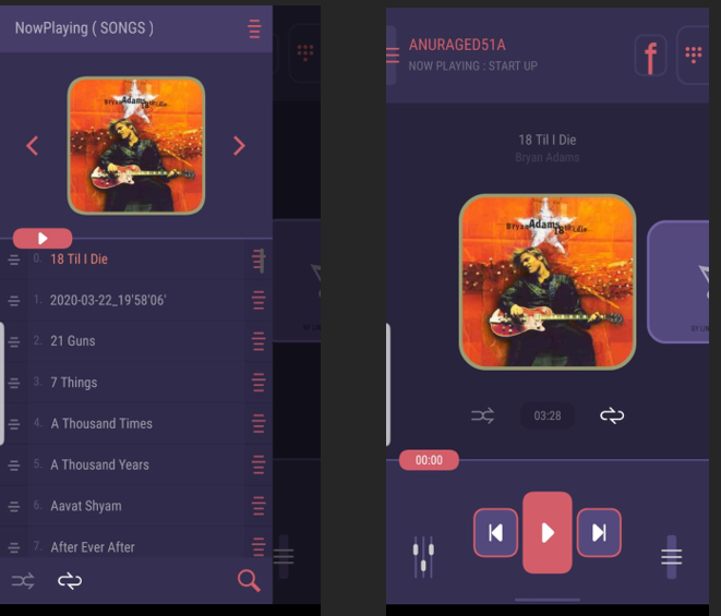 Music Player Application Thumbnail
